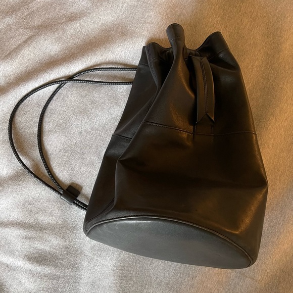 rag & bone Handbags - rag & bone Black Leather Backpack Purse